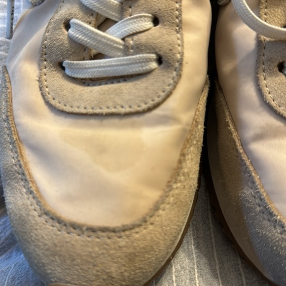 RAG & BONE Women’s Retro Runner Sneakers Tan Oyster Grey Size 37/ 7 US - Picture 4 of 12
